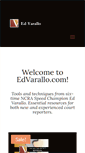 Mobile Screenshot of edvarallo.com