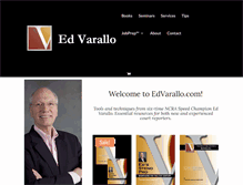 Tablet Screenshot of edvarallo.com